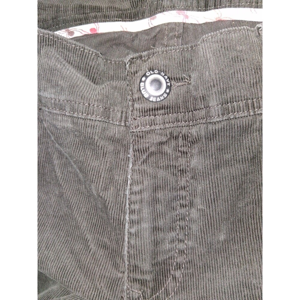 NWT! Old Navy Denim OND Ultra Low Rise Skinny Corduroy Pants Womens 12 Brown Y2K - Picture 11 of 16